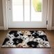 fil mignon chiens paillasson tapis de sol tapis lavables tapis de cuisine antidérapant résistant à l'huile tapis intérieur extérieur tapis chambre décor salle de bain tapis d'entrée