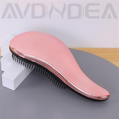 brosse à cheveux démêlante antistatique pour le massage du cuir chevelu et les voyages - parfaite pour les cheveux secs et mouillés