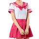 Femme Fille Etudiant / Uniforme d'écolier Écolières Etudiant Costume de Cosplay Pour Halloween La Saint Valentin Mascarade Adolescent Adulte Haut Jupe Costume