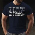 T-shirts patriotiques pour hommes T-shirt D.O.G.E T-shirt à manches courtes T-shirt impression 3D T-shirt col rond mode basique quotidiens décontractés noir bleu vert été printemps vêtements S M L XL