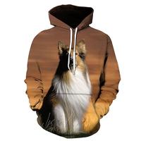 Animal Chien Sweat à capuche Dessin Animé Manga Animé 3D Art graphique Pour Couple Homme Femme Adulte Impression 3D