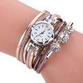 Montre Montres à quartz pour Femme Analogique Quartz Mode mode Luxe Décontractées bling Strass bracelet Alliage Cuir PU