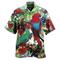 Homme Musique Notes Instrument de musique Chemise Chemise hawaïenne Chemise Boutonnée Manche Courte Sports Mode Streetwear Occasionnel Hawaïen Fête Été Printemps Col cubain Imprimé Boutonné Vin