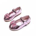 Fille Ballerines du quotidien Paillettes Chaussures habillées Talon Cuir Verni Cosplay Grands enfants (7 ans et ) Petits enfants (4-7 ans) Ecole Mariage Soirée Marche Danse Noeud Paillette Paillettes