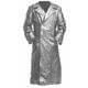 manteau homme faux trench cuir duster coat allemand classique officier militaire uniforme noir trench coat