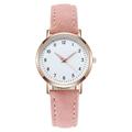 Femmes montre mode casual ceinture en cuir montres lumineuses simples dames petit cadran horloge à quartz robe montres reloj mujer