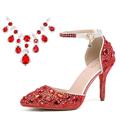 chaussures de mariage pour mariée demoiselle d'honneur femmes bout fermé bout pointu argent arc-en-ciel bleu vert faux cuir pompes avec strass cristal stiletto talon haut fête de mariage saint valentin bling bling chaussures