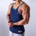 Débardeurs musculaires pour hommes musculation stringer grande taille y-back gym fitness entraînement sans manches entraînement t-shirts gilet blanc