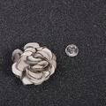 automne mariage femmes broches classique élégant fleur pétale vintage mode britannique imitation diamant broche bijoux vin noir perle rose pour tous les jours vacances