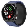 iMosi S22 Montre intelligente 1.39 pouce Smartwatch Montre Connectée Bluetooth ECG PPG Surveillance de la température Podomètre Compatible avec Android iOS Femme Hommes Longue Veille Imperméable