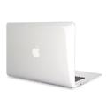 étui pour ordinateur portable en cristal pour apple macbook air pro retina 11 12 13 15 16 pouces en plastique de couleur unie dur transparent housse de protection pour ordinateur portable