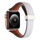 Lien en cuir Compatible avec Bracelet Apple Watch 38mm 40mm 41mm 42mm 44mm 45mm 49mm Robuste Fermoir magnétique Luxe Vrai Cuir Bracelet de remplacement pour iwatch Ultra 2 Series 9 8 7 SE 6 5 4 3 2 1