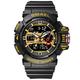 Smael hommes montre de sport montres numériques militaires led quartz double affichage chronomètre alarme étanche sport de plein air hommes montres-bracelets pour homme