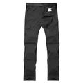 pantalon de randonnée homme pantalon noir pantalon convertible / pantalon zippé couleur unie été extérieur imperméable respirant séchage rapide anti-transpiration nylon pantalon / pantalon pantalon convertible bas noir armée