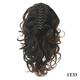 morceau de cheveux extension de cheveux griffe de cheveux synthétiques extensions bouclés longueur extensible 40cm 8 couleurs pour le choix
