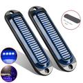 6 led lentille de voiture feux latéraux 12v-24v camion remorque caravanes marqueur de couleur lampe de remplacement camion profileur lampe