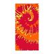 Serviette de plage tie dye, serviettes de plage de couleur hippie sans sable surdimensionnées, grande serviette de bain douce sup, serviette de bain absorbant l'eau pour hommes, femmes, voyage,