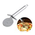 Coupe-pizza inox double rouleau couteau à pizza coupe pâtisserie pâtes pâte à sertir cuisson cuisine outils de cuisson