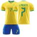 Mens/Kids 2022 Soccer Game Brazil Soccer #7 Jerseys Soccer Team Shirts