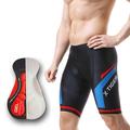 pantalons d'équitation pour hommes shorts de cyclisme vélo rembourré vêtements de vélo porter des collants noir bleu