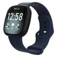 1 pcs Bracelet de montre connectée pour Fitbit Versa 3 / Sens Fitbit Versa 3 Fitbit Sense Silicone Montre intelligente Sangle Doux Respirable Bracelet Sport Remplacement Bracelet