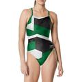 Speedo Women s Glimmer Flyback One-Piece Swimsuit (Speedo Green 28)