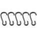 Dcenta Aluminum Alloy Carabiner 5pcs Spring Loaded Clip Hook for Camping Hiking Gear