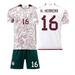 Mens/Kids 2022 Soccer Game Mexico Soccer Fans #16 Jerseys Soccer Team Shirts