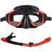 Lixada Anti-Fog Snorkel Set Swim Mask with Tube for Adults Snorkeling Swimming