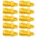 10Pcs Tarp Clips Large Tent Clamps Tarp Clamps Heavy Duty Lock Grip Outdoor Camping Canopy Clips Yellow