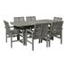 7-Piece Extendable Outdoor Patio Dining Set in Gray Wash