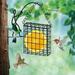 Usmixi Flash Deals Suet Bird Feeders for Outside Suet Bird Feeders Use with Bird Feeding Suet Cakes Seed Cakes Mealworm Cakes - Suet Feeder Cage Suet Feeder for Outsi