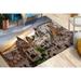 Cappadocia Rug View Rugs Popular Rugs View Rugs Area Rug Winter Landscape in Cappadocia Rug Brown Tones Rug Housewarming Gift Rugs 3.3 x9.2 - 100x280 cm