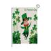 St Patricks Day Garden Flag Double-sided Printed Garden Flag St Patricks Day Garden Flag Without Shelf for Garden Porch Bar Decor Style 3