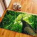 Farmhouse Rugs Modern Rug Big Tree Rugs Landscape Rug Landscape Rugs Custom Rugs Green Leaf Tree Landscape Rugs Outdoor Rugs 3.3 x6.5 - 100x200 cm