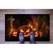 Anti-Slip Carpet Rug Black and Orange Rug Home Decor Rug Hallway Rugs Halloween Rugs Modern Rug Halloween Party Rugs Kitchen Rugs 5.9 x9.2 - 180x280 cm