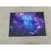 Floor Rug Pattern Rug Purple and Blue Rug Easy to Clean Rugs View Rug Starry Sky Landscape Rug Entryway Rug Galaxy Rugs Printed Rug 3.9 x5.9 - 120x180 cm