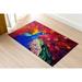 Gift For The Home Rug Accent Rug Multicolored Peacock Rug Peacock Rugs Area Rugs Gift For Her Rugs Animal Rugs Outdoor Rugs 1.7 x2.3 - 50x70 cm