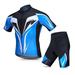 Lixada Men s Cycling Clothing Set - Breathable Quick-Dry Biking Shirt with Padded Shorts for Comfortable Road Bike Rides