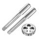 Uxcell 3 Pieces Metric Hand Tap and Die Set M12 x 1.25 Taper/Plug Thread Taps & Round Threading Die