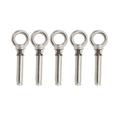 M6x60mm Ring Lifting Expansion Anchor Eyebolt 5 Pack Expansion Bolts Ceiling Hook Heavy Duty Bolts Anchor Fastener 304 Stainless Steel for Concrete Brick Wall