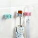 Deagia Adhesive Hooks Clearance Wall Mounted Mop Umbrella Holder Brush Hanger Storage Rack Kitchen Tool Folding Clothes Hanger