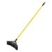 Rubbermaid Commercial Maximizer Push-to-Center Broom Poly Bristles 18 x 58.13 Steel Handle Yellow/Black