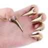 10 Pcs Finger Claws Cosplay Claws Rings Full Finger Set Retro Metal Nail Punk Rock Nail Finger Armor Gothic Talon Nail Fingertip Claw for Cosplay Nail Art Halloween