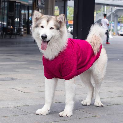 Zhongda Dog Autumn And Winter Wool Sweater Warm Border Collie Samofadou Pet Clothing Supplies Golden Hair