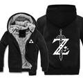The Legend of Zelda triangle Hoodie Anime Outerwear Anime Graphic Outerwear For Couple's Men's Women's Adults' Hot Stamping Casual Daily