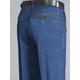 Men's Jeans Trousers Denim Pants Pocket Straight Leg Plain Comfort Breathable Outdoor Daily Going out Cotton Blend Fashion Casual Blue Dark Blue