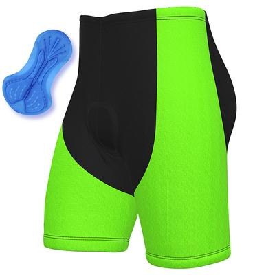Men's Cycling Road Shorts Bike Shorts Cycling Padded Shorts Bike Shorts Pants Mountain Bike MTB Road Bike Cycling Sports Patchwork Fluorescent 3D Pad Cycling Breathable Quick Dry Yellow Red Polyester