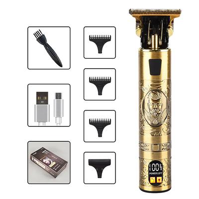 T9 USB Electric Hair Cutting Machine Professional Man Shaver Trimmer New Rechargeable Beard Trimmer Barber Hair Cutting Tools