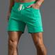 Men's Athletic Shorts Active Shorts Sweat Shorts Pocket Plain Comfort Breathable Outdoor Daily Going out 100% Cotton Fashion Casual Gray Green Grass Green